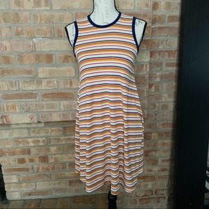 American Eagle Ribbed Swing Dress